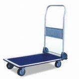 Foldable Platform Hand Truck with 4-Inch PU Wheel