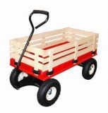 1, 070 X 500 X 860mm Trailer with Wooden Guardrail and 150kg Loading Capacity, for Children, Tc4200b