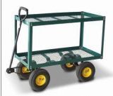 Garden Cart, Can Be Used for Holding Flowerpot, Made of Steel, with Painting Surface (TC4204A)