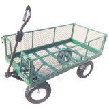 Tc4205 Garden Wagon with Adjustable Handle, Fold-Down Sides