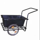 Trailer with Plastic Tray and 16 X 2.125-Inch Pneumatic Wheel