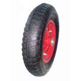 3.50-8 Pneumatic Tire Rubber Wheel for Casters, Hand Trucks, Wheel Barrows, Trolleys
