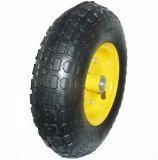 4.00-6 Pneumatic Tire Rubber Wheel for Casters, Hand Trucks, Wheel Barrows, Trolleys