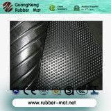 Horse Mat, Hammertop Pattern and Drainage Grooves Design Rubber Horse Mat