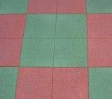Rubber Safer Surfacing Tiles