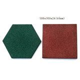 Playground Elastic Hexagonal Rubber Tile for Kids (GT0300)