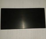 Pure Black Artificial Stone Acrylic Solid Surface Sheets