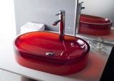 Translucent Resin Made Wash Basins (AX1009)