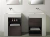 Sanitary Ware Acrylic Solid Surfae Bathroom Cabinet Bm8009