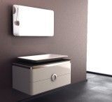 Sanitary Ware Acrylic Solid Surfae Bathroom Cabinet Br8006