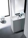 Sanitary Ware Acrylic Solid Surfae Bathroom Cabinet Sj6001