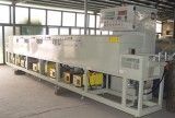 Rubber continuous microwave vulcanization production line