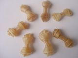 Natural Rawhide Knot Bone2.5"-3"