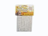 Dog Chew (White bleached Twist Stick 5"/6-8mm)