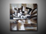 Modern Abstract Oil Painting (SMN-015)
