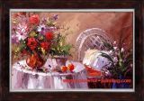 Knife Oil Painting/Flower Oil Painting (MKF03-52)