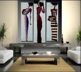 Large White Wall Art Oil Painting