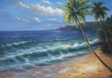 Seascape Oil Painting Art (LS-01)