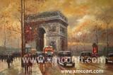 Paris Oil Painting/Landscape Oil Painting
