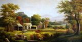 Classical Landscape Oil Painting (lcl-10)