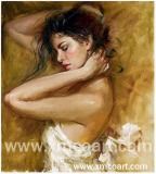 Dancer Oil Painting/Portrait Oil Painting