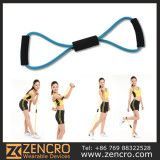 Hot Selling Soft Fitness Exercise Hand Tube Chest Expander