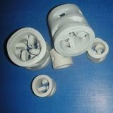 Ceramic Pall Ring Tower Packing Ceramic Random Packing as Mass Transfer Media