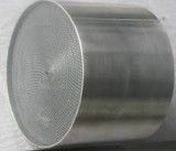 Motorcycle Metal Honeycomb Substrate Catalytic Converter