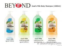 Beyond goat's milk shower cream