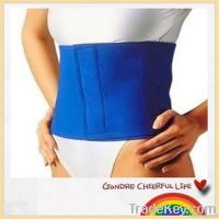 Neoprene blue waist support belt