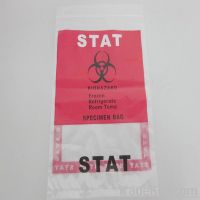 Biohazard specimen bag