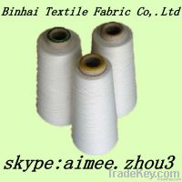 20s--60s raw white polyester yarn China yarn