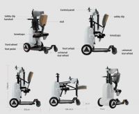 New Design Aluminum Lightweight Foldable Electric Standing Power Wheelchairs