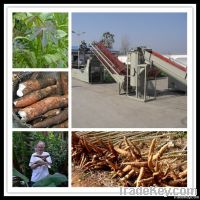 High starch extract rate cassava machine