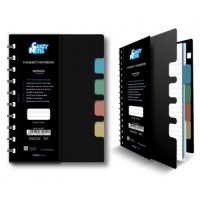 TWIN WIRE SUBJECT NOTEBOOKS (5 SUBJECTS NOTEBOOK; 300 PAGES)