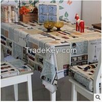 home textile fabric table cloth Europe