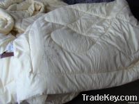 quilted silk quilt