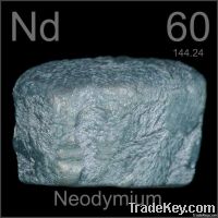 Rare earth Neodymium Metal ingot 99%, Nd