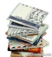 Promot gift Funny craft tearproof papery wallet tyvek