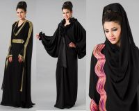 traditional dubai abaya fashion 2014