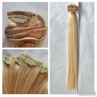 Brazilian remy clips in hair extension