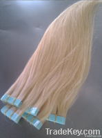 Remy tape hair extensions (Brazilian or Indian hair)