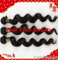 100% unprocess Chinese virgin hair with full cuticle loose curl weaves