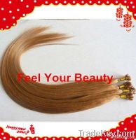 Malaysia remy I-tip hair extensions, stick hair extensions, prebonded