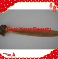 100% human hair clip in hair extension Brazilian hair extensions piano color clips on hair clip hair extensions 8 pieces