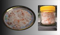 Himalayan Pink Salt Organic Natural Unprocess Edible Packed in Glass Bottle