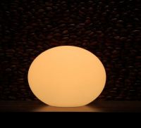 cordless LED oval ball