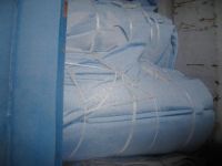 PET / PA plastics waste. Polyester and nylon sheets. Post-industrial.