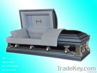 funeral coffin maker manufacture steel casket