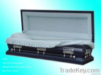 coffin supplier steel funeral coffin golden casket